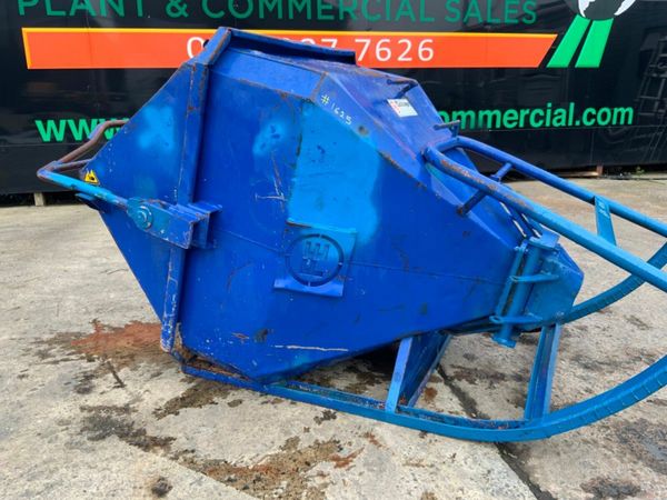 750lts EICHINGER CONCRETE FILLING SKIP....1625. 377225061