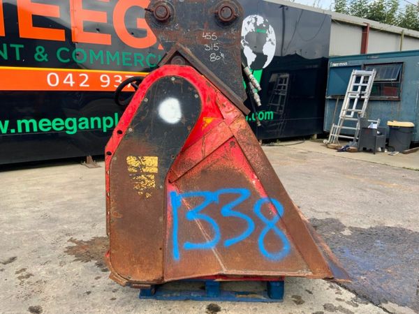 60" SCREENER BUCKET......80mm PINS ......1338 377225126