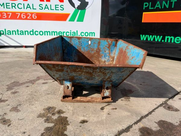 1200lts CONQUIP AUTOLOCK TIPPING SKIP....1565k. 377225373