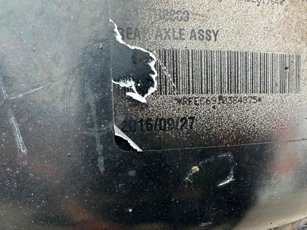 2016 MITSUBISHI CANTER 3.0D REAR AXLE DIFF 377225494