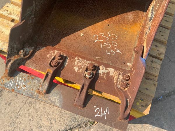 24" DIGGING BUCKET.....45mm PINS.......116. 377225433