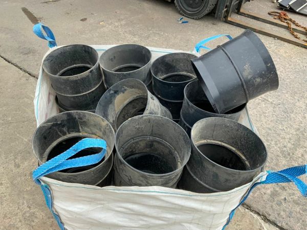 9" TWIN WALL DRAINAGE PIPE COUPLERS. 377225592