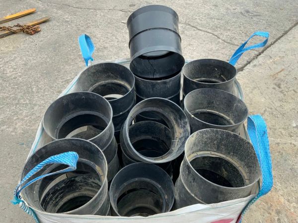 9" TWIN WALL DRAINAGE PIPE COUPLERS. 377225593