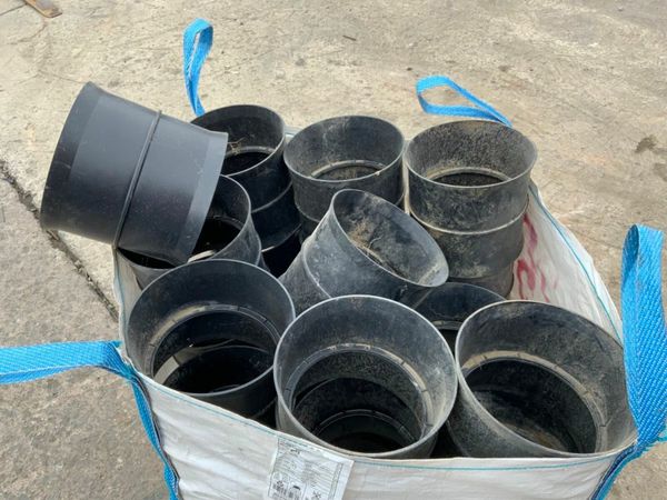 9" TWIN WALL DRAINAGE PIPE COUPLERS. 377225594