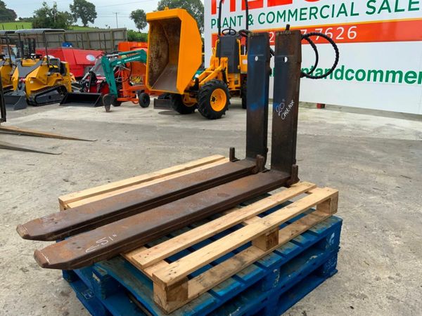 HYDRAULIC EXTENDING FORKS...20" CARRIAGE..4160. 377225851