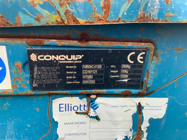 CONQUIP AUTOLOCK TIPPING SKIP.......4283-2. 377225811