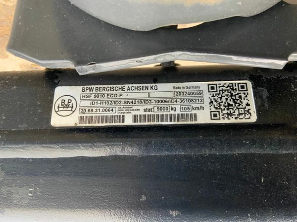 Other Other BPW ECO PLUS AXLE 2068310054. ...DRUM 377226131