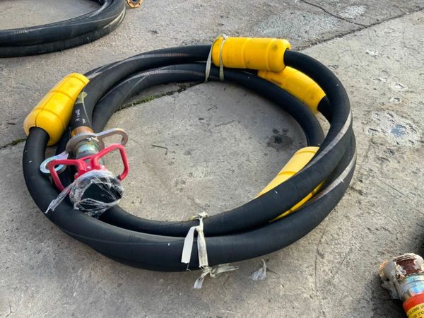 4" x 18mts MARINE RUBBER TRANSFER HOSE.....#002. 377226759