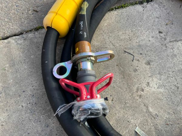 4" x 18mts MARINE RUBBER TRANSFER HOSE.....#002. 377226761