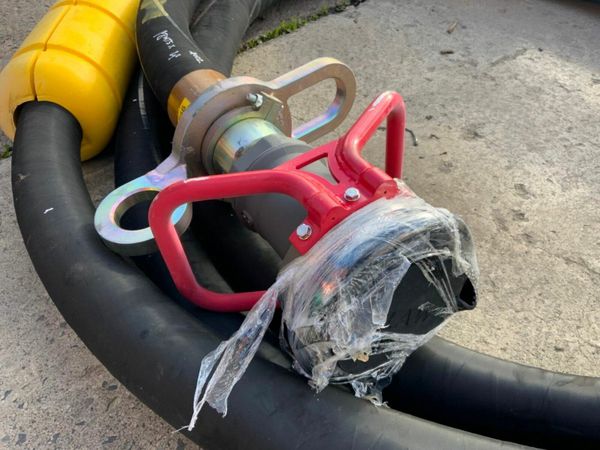 4" x 18mts MARINE RUBBER TRANSFER HOSE.....#002. 377226762