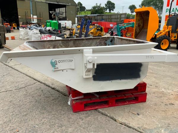 CONQUIP 1000lts SELF TIPPING BOAT SKIP.........003 377227135