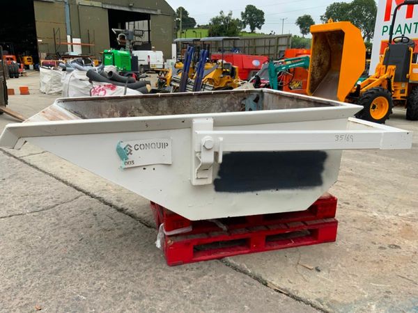 CONQUIP 1000lts SELF TIPPING BOAT SKIP.........003 377227136