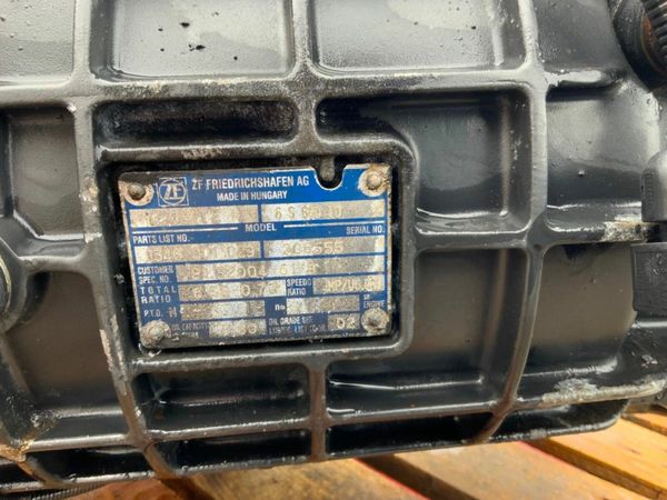 Man TGL 6 SPEED MANUAL GEARBOX 377227351