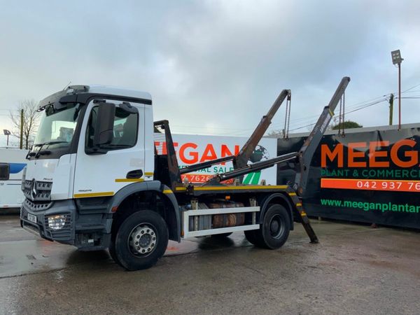 Mercedes-Benz Arocs 1824 CHAIN LIFT SKIP LOADER... 377227473