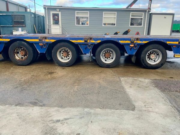 Other Other FAYMONVILLE 4 AXLE EXTENDING LOW LOADE 377227524