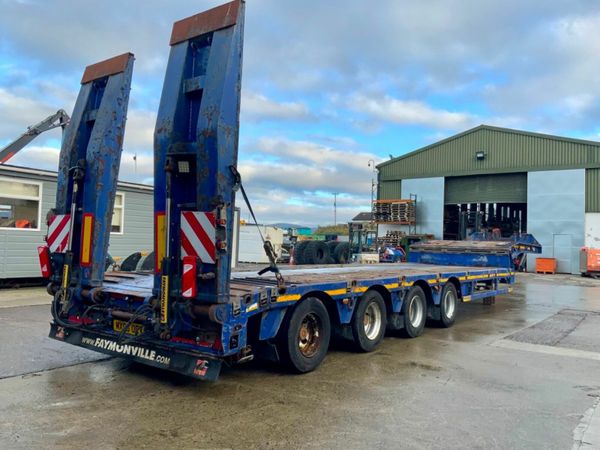 Other Other FAYMONVILLE 4 AXLE EXTENDING LOW LOADE 377227532