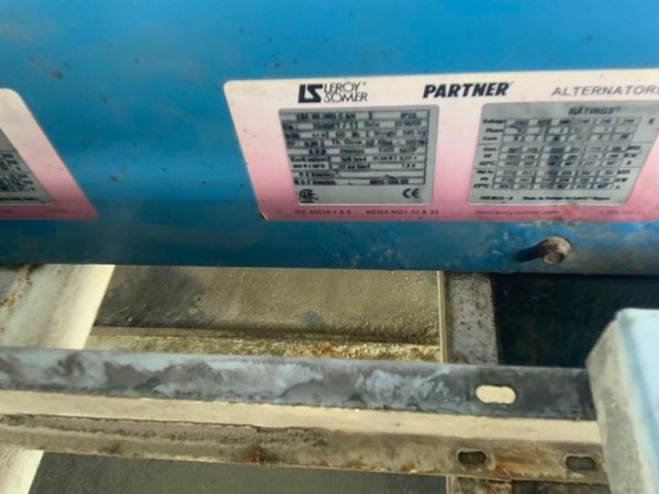 VOLVO 250 kva GENERATOR...400/240v...50v. 377227655