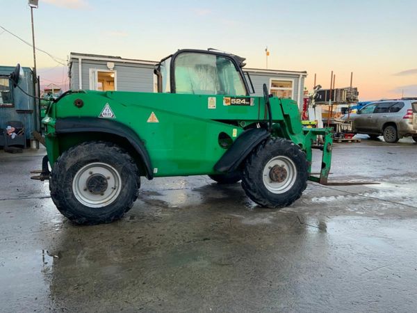 09 JCB 524-50 COMPACT TELEHANDLER FORKLIFT 377227899