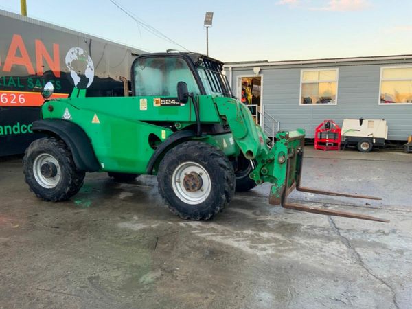 09 JCB 524-50 COMPACT TELEHANDLER FORKLIFT 377227900