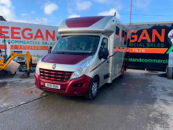 2011 RENAULT MASTER  HORSE VAN BOX 377228169
