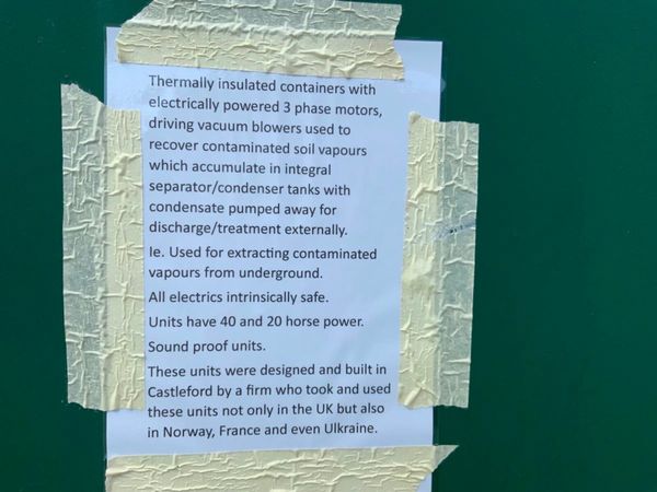 12 x 8  CHEMICAL STORAGE CONTAINER.......3675 377228296