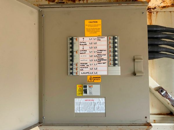 12 x 8  CHEMICAL STORAGE CONTAINER.......3675 377228309