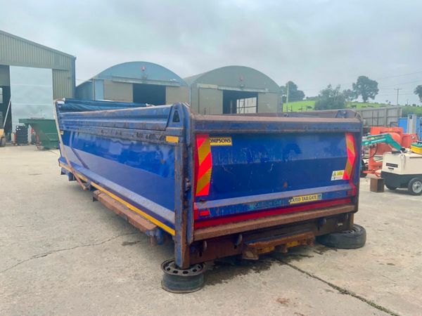 THOMPSON STEEL TIPPING BODY.......EDBRO RAM. 377228434