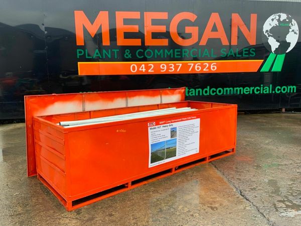 500ft GALVANISED CHAINLINK FENCING & POSTS. 377228540