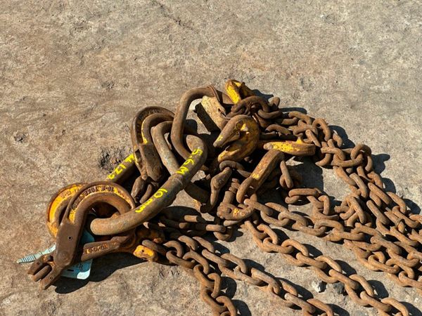 5.6 Metre ...6.7 ton ...lifting chains 4 LEG ..... 377228512