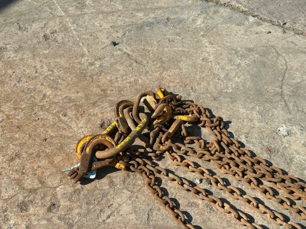 5.6 Metre ...6.7 ton ...lifting chains 4 LEG ..... 377228513