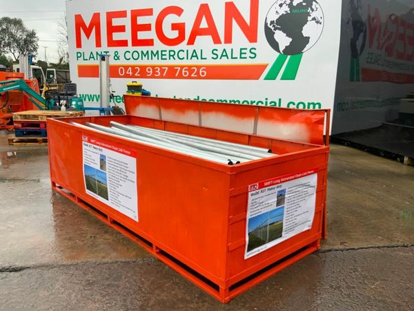 500ft GALVANISED CHAINLINK FENCING & POSTS. 377228538