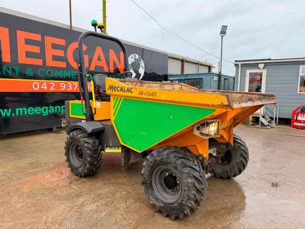 2018 MECALAC 3 TON DUMPER ....925 hours ...59T 377229120