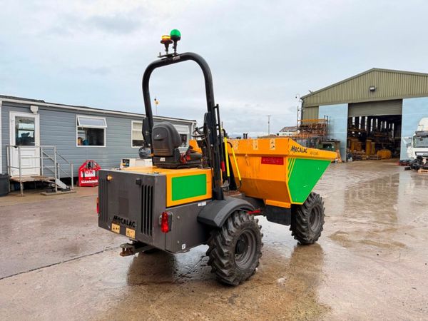 2018 MECALAC 3 TON DUMPER ....925 hours ...59T 377229122