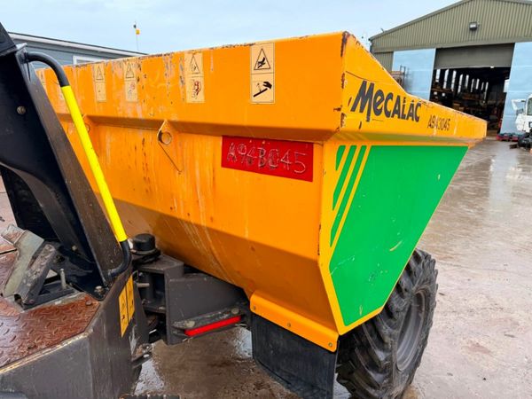 2018 MECALAC 3 TON DUMPER ....925 hours ...59T 377229124