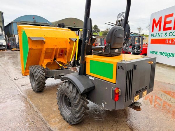 2018 MECALAC 3 TON DUMPER ....925 hours ...59T 377229129