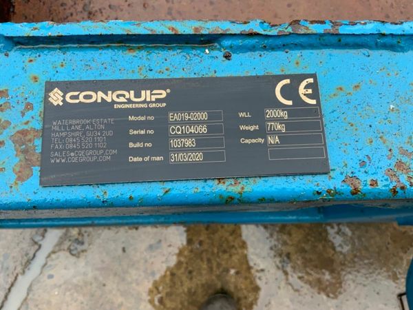 2020 CONQUIP BUCKET BOX ATTACHMENT......1027. 377229306