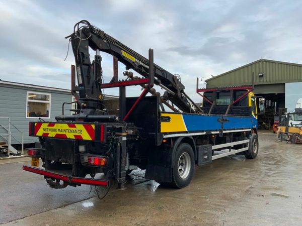 DAF LF POLE ERECTOR ....ATLAS HIAB......GROUND AUG 377229787