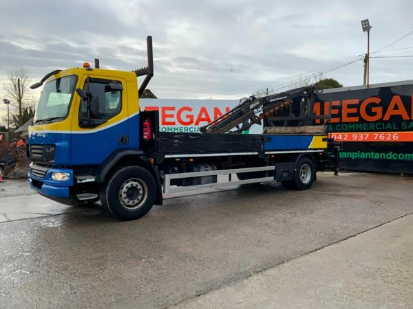 DAF LF POLE ERECTOR ....ATLAS HIAB......GROUND AUG 377229793