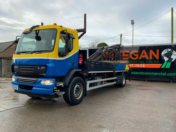 DAF LF POLE ERECTOR ....ATLAS HIAB......GROUND AUG 377229794