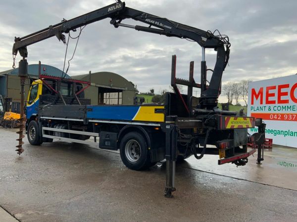 DAF LF POLE ERECTOR ....ATLAS HIAB......GROUND AUG 377229798