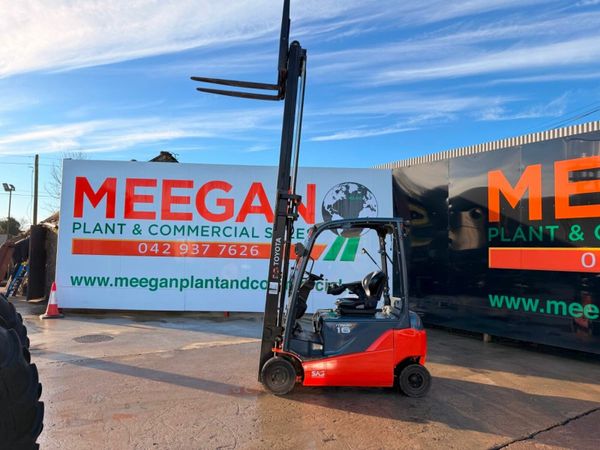2020 TOYOTA TRAIGO 1.6 TON ELECTRIC FORKLIFT 377229878