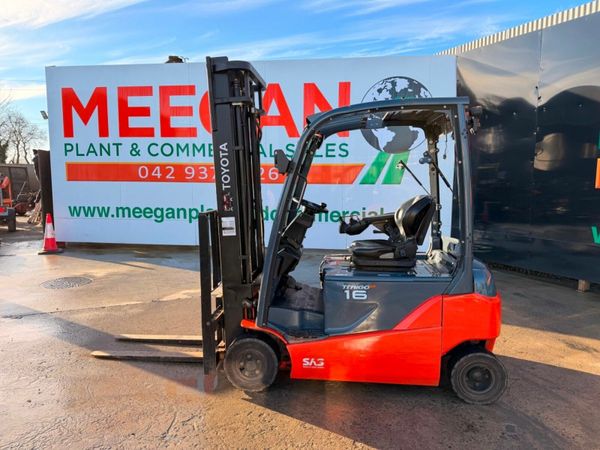 2020 TOYOTA TRAIGO 1.6 TON ELECTRIC FORKLIFT 377229880