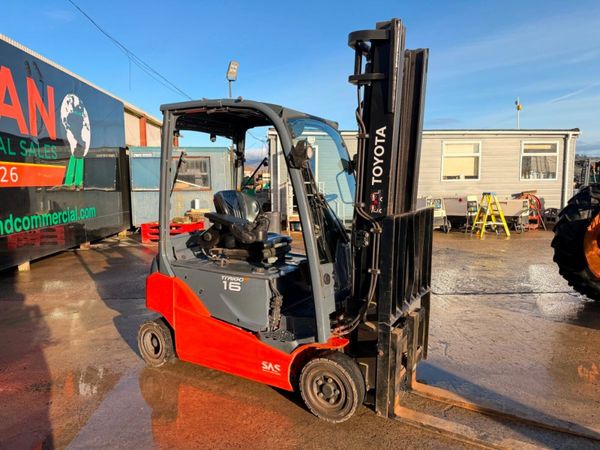 2020 TOYOTA TRAIGO 1.6 TON ELECTRIC FORKLIFT 377229886
