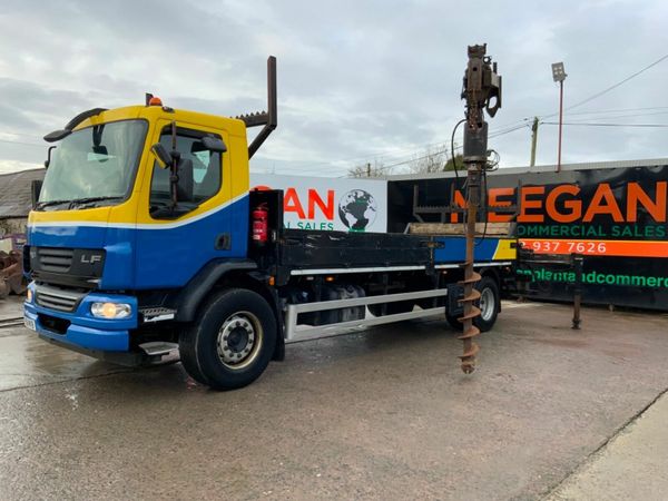 DAF LF POLE ERECTOR ....ATLAS HIAB......GROUND AUG 377229800