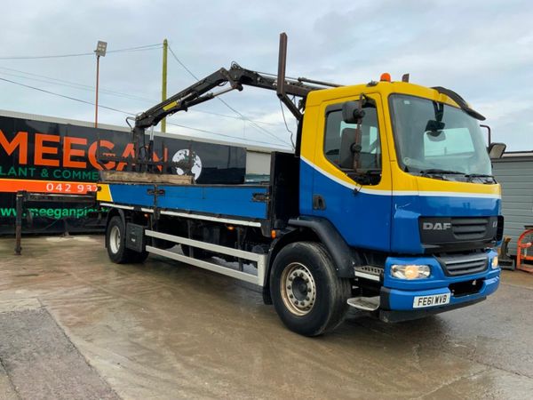 DAF LF POLE ERECTOR ....ATLAS HIAB......GROUND AUG 377229801