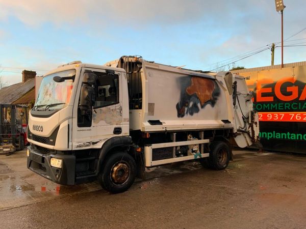 Iveco Eurocargo FIRE DAMAGED REFUSE TRUCK...GEESIN 377230449