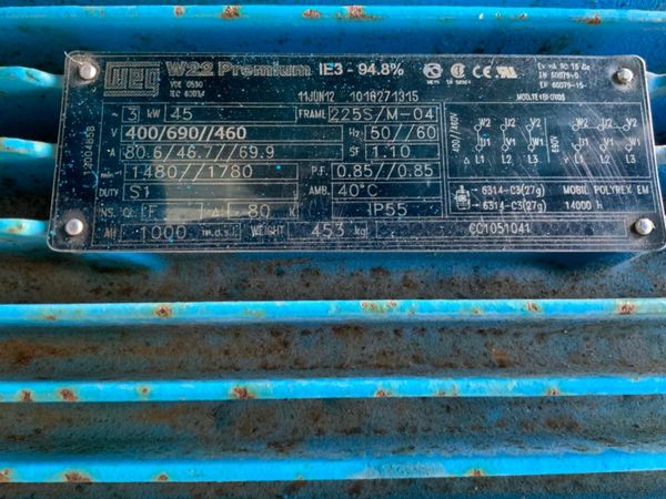 260 CFM  CONTAINERISED AIR COMPRESSOR....5227. 377230547