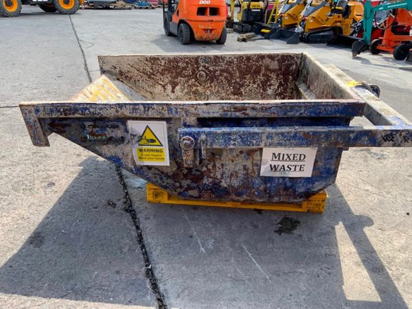 1000lt CONQUIP SELF TIPPING BOAT SKIP.......1127a 377230952