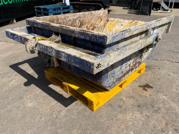 1000lt CONQUIP SELF TIPPING BOAT SKIP.......1127a 377230955