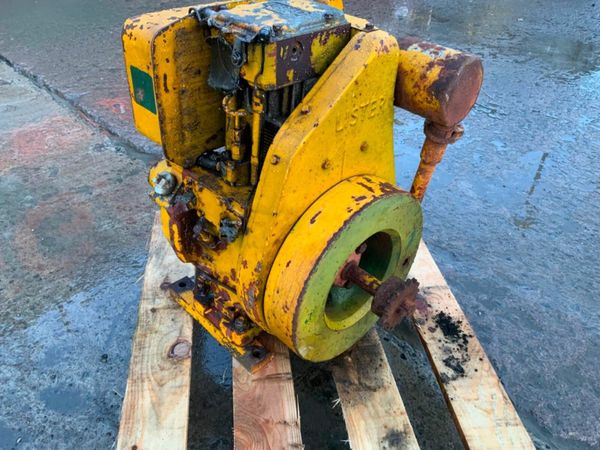 SINGLE CYLINDER LISTER ENGINE.......0066. 377231067